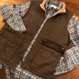 Southern Tide Button Down + Madison Creek Vest